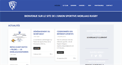 Desktop Screenshot of morlaasrugby.com
